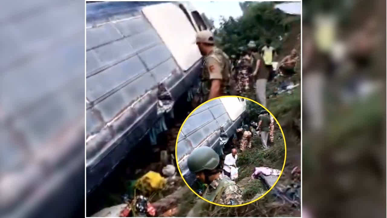 Jammu Kashmir Bus Accident: अमरनाथ यात्रा के दौरान बड़ा हादसा, 50 श्रद्धालुओं की बस खाई में गिरी, 10 से अधिक लोग…. मंजर देख कांप उठे लोग, देखें वीडियो