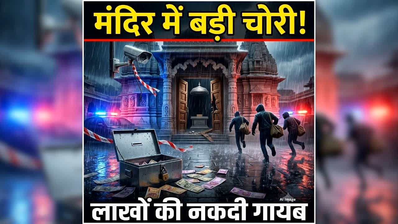 Katni Jain Mandir Chori: राम मंदिर के बाद अब यहां के मंदिर में बड़ी वारदात, दान पेटियों से लाखों की नकदी और चांदी का छत्र ले उड़े शातिर , CCTV DVR भी ले गए साथ