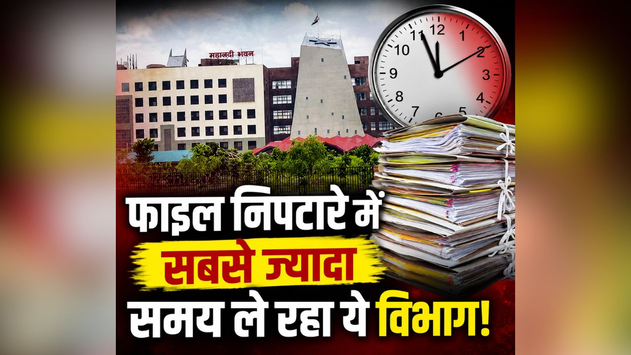 Chhattisgarh News: स्वास्थ्य अमले में चुस्ती.. ऊर्जा विभाग की सुस्ती! फाइलों के निपटारे में सबसे ज्यादा समय ले रहे ये विभाग, सामने आई मंत्रालयीन कामकाज की रिपोर्ट
