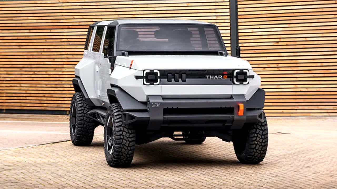 Mahindra Thar EV: अब सड़कों पर दौड़ेगी Electric Thar…लुक और फीचर्स देखकर उड़ जाएंगे होश, कीमत हो सकती है इतनी