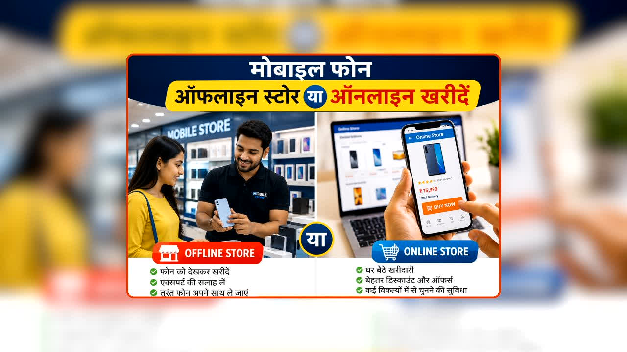 Offline vs Online Phone Buying: नया फोन खरीदने से पहले जान लें ये सीक्रेट! ऑनलाइन सस्ता दिखने वाला फोन या दुकान वाला ऑफर…किसमें मिलता है ज्यादा फायदा?