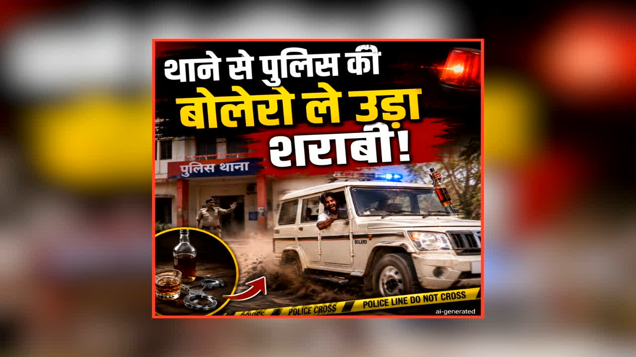 Panna Viral Video News: थाने से पुलिस की बोलेरो ले उड़ा शराबी.. फिर भरे बाजार में मचाया ऐसा तांडव कि मच गई चीख-पुकार, वीडियो देखकर रह जायेंगे हैरान