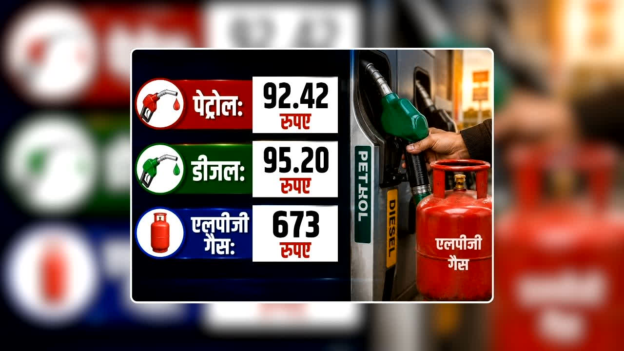 Petrol Diesel Price Today 29 July 2026: पेट्रोल 92.42 और डीजल 95.20 रुपए प्रति लीटर, एलपीजी गैस की कीमत भी अब 673 रुपए प्रति सिलेंडर, गुरु पूर्णिमा पर आम जनता के लिए राहत भरी खबर