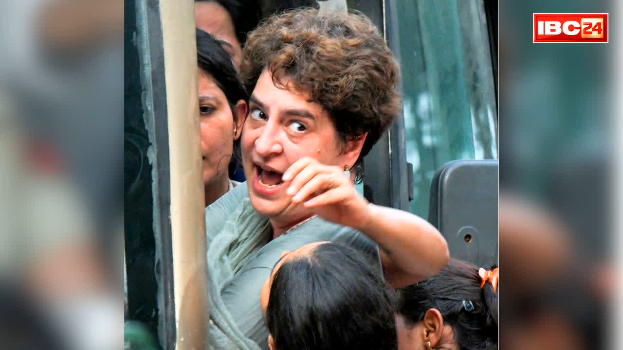 Priyanka Gandhi Detained Delhi Police: “वे कायर हैं, हम उनसे नहीं डरते, बल्कि वे हमसे डरते हैं”.. हिरासत के बाद प्रियंका गांधी का मोदी सरकार पर जोरदार हमला