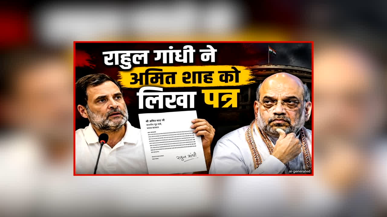 Rahul Gandhi On HM Amit Shah: राहुल गांधी ने केंद्रीय गृह मंत्री अमित शाह को लिखा पत्र, पूछे कई गंभीर सवाल, कर दी ये बड़ी मांग 