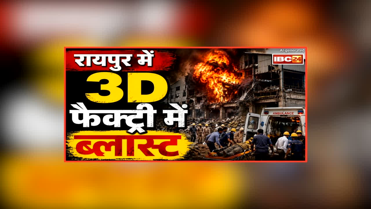 Raipur Factory Blast News: राजधानी की इस फैक्ट्री में हुआ धमाका, इतने मजदूरों के मौत की खबर, घायलों को इलाज के लिए भेजा गया अस्पताल