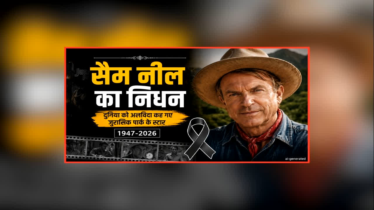 Actor Sam Neill Passes Away: इस दिग्गज फिल्म अभिनेता का हुआ निधन, 78 वर्ष की उम्र में ली अंतिम सांस, कई शानदार फिल्मों में निभाए थे दमदार किरदार