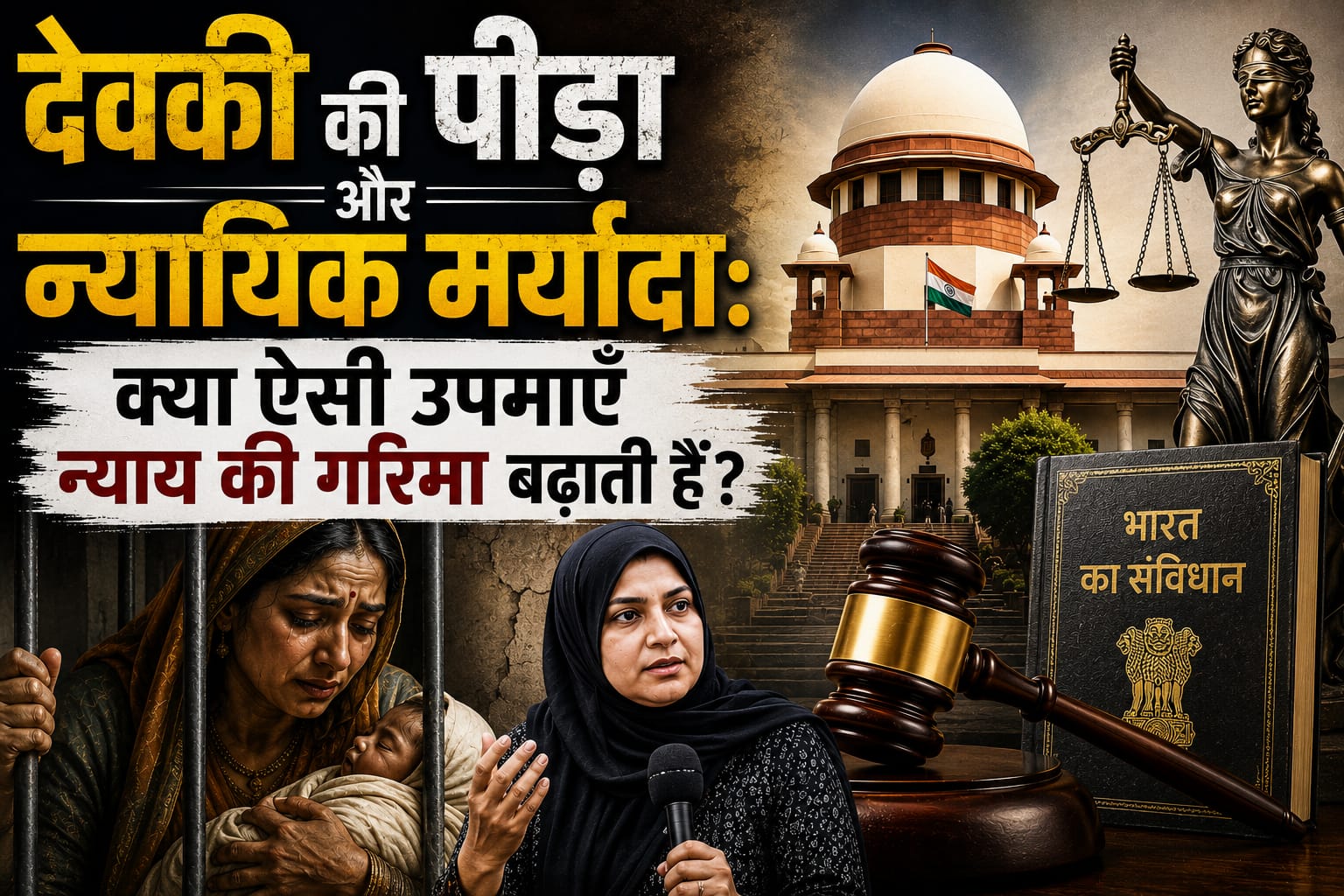 देवकी की पीड़ा और न्यायिक मर्यादा : क्या ऐसी उपमाएँ न्याय की गरिमा बढ़ाती हैं?