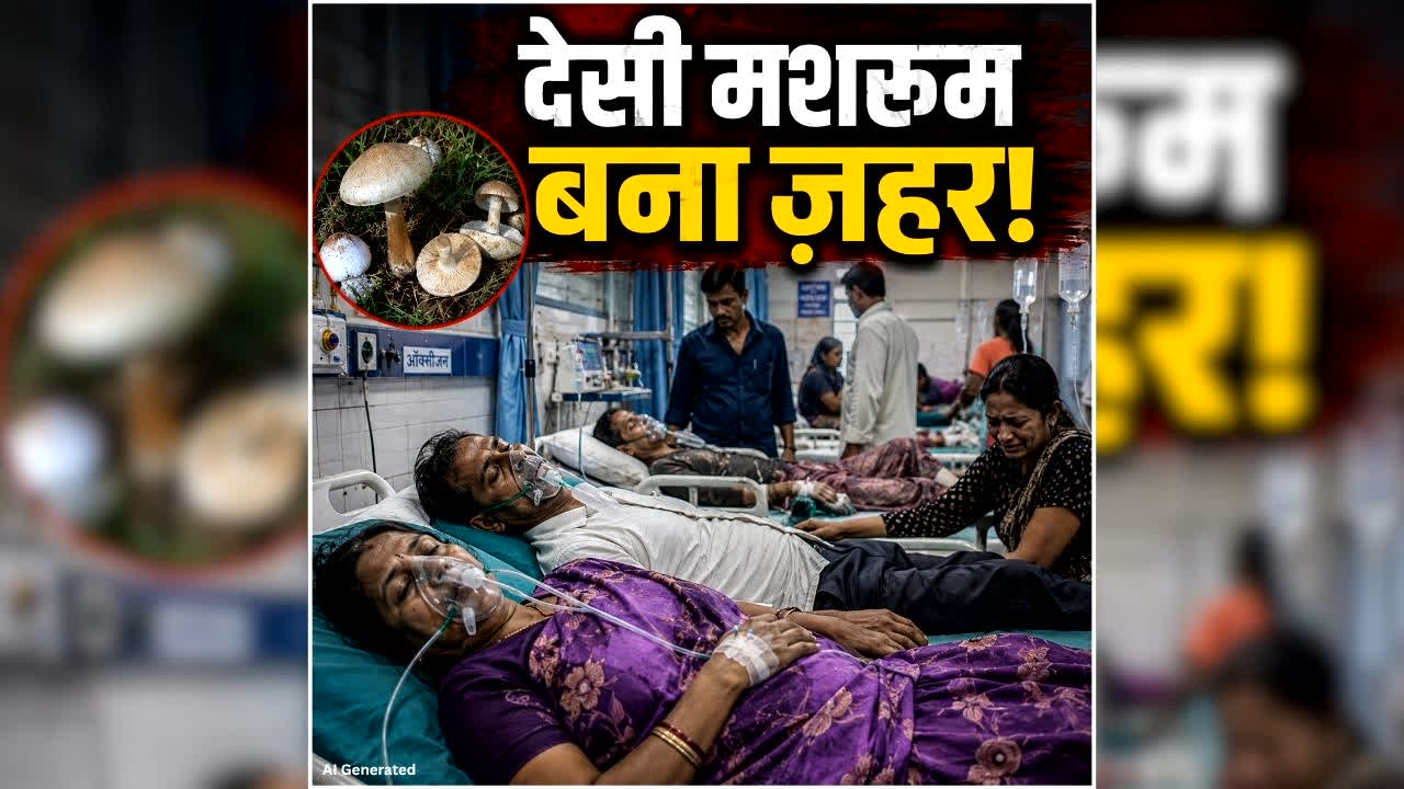 CG Wild Mushroom Poisoning: बारिश में भूलकर भी न खाएं ये मशरूम, इस जिले में आधा दर्जन से ज्यादा लोग पहुंचे अस्पताल, जानें वजह