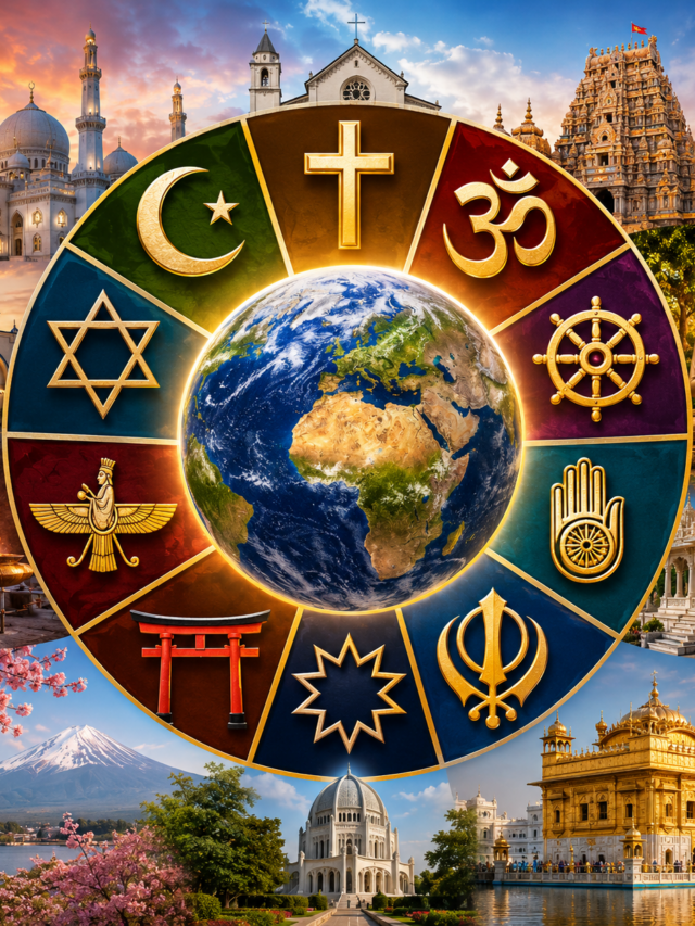 All Religions of the world: हिन्दू, मुस्लिम के अलावा दुनिया में कितने और धर्म है?.. कितनी है उन धर्मों को मानने वालों की तादात, देखें पूरा आंकड़ा