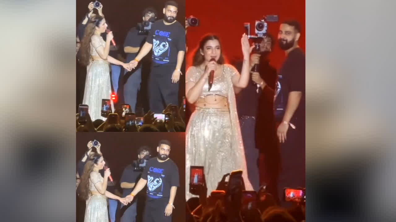 Jasmine Sandlas Boyfreind Announcement : स्टेज पर ‘चौधरी साहब’ को बुलाया, फिर दौड़कर लगीं गले! मशहूर सिंगर ने हजारों फैंस के सामने कराया मंगेतर से इंट्रोडक्शन