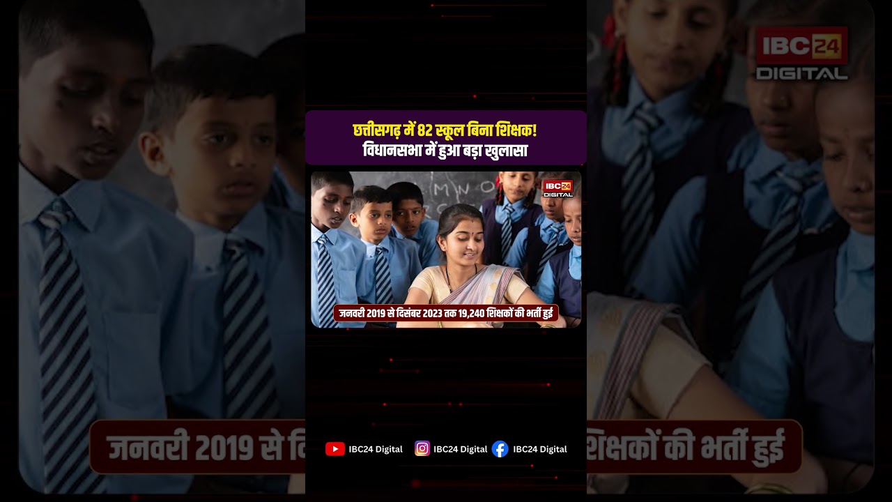 CG Teacher Bharti 2026: छत्तीसगढ़ में 50 हजार से ज्यादा पद खाली लेकिन भर्ती कब होगी? सरकार का जवाब चौंकाएगा