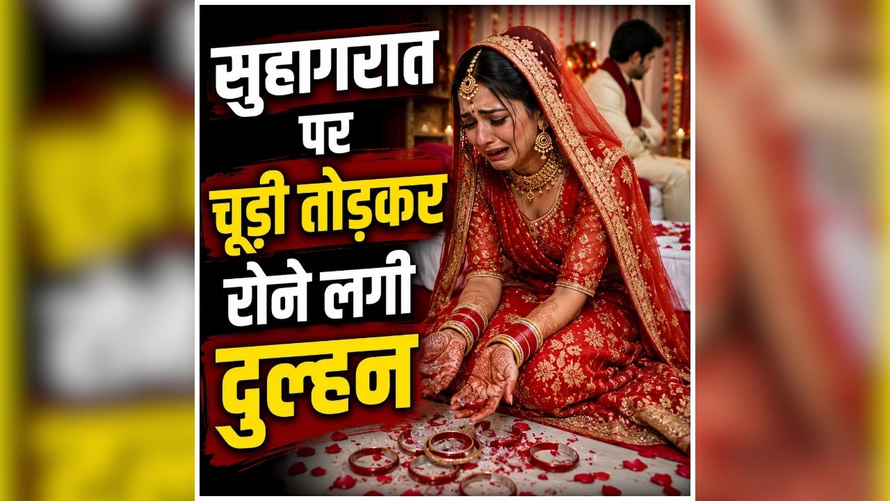 Suhagrat me Dulhe ki Maut: सुहागरात पर ही मचा हड़कंप, चूड़ी तोड़कर रोने लगी दुल्हन, कमरे की हालात देख परिजनों के उड़े होश, जानें क्या है मामला