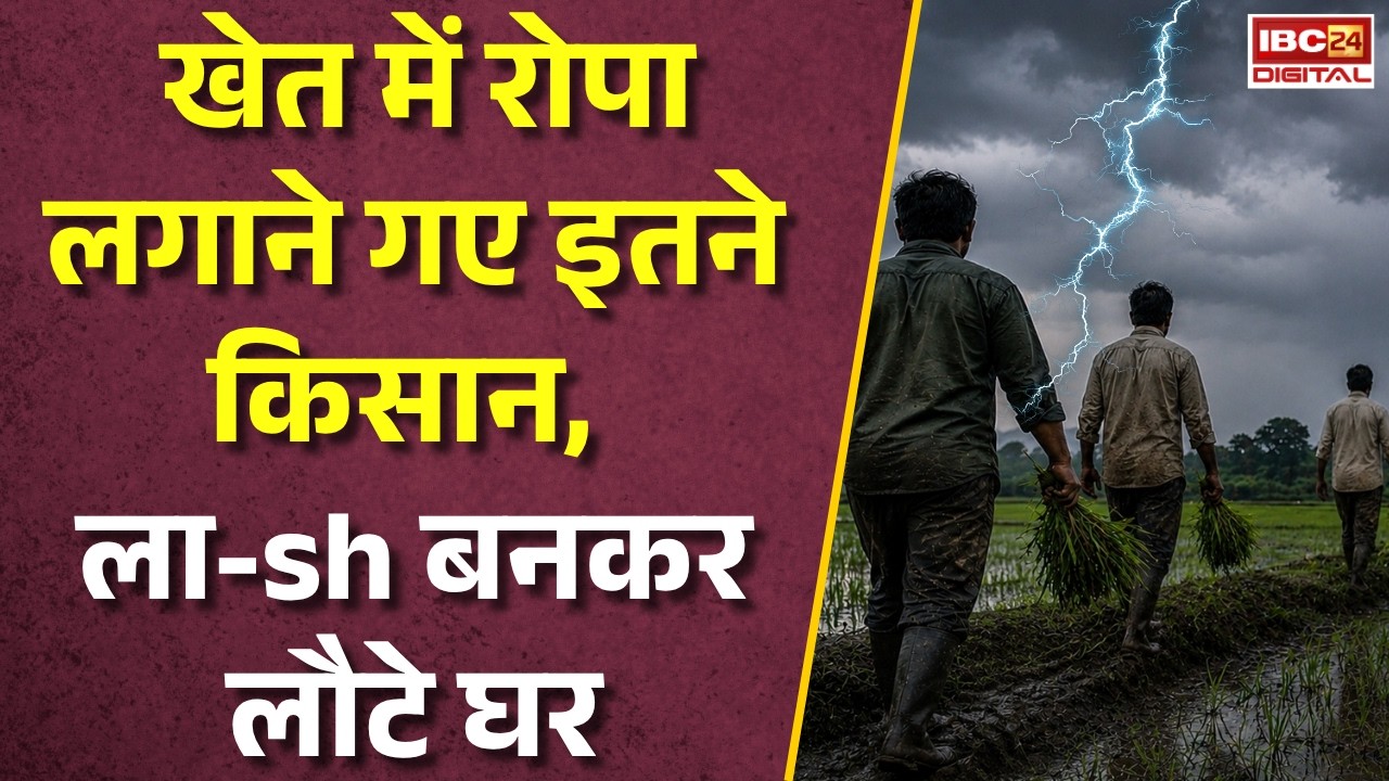 Korba Kisan Death News: खेत में रोपा लगाने गए इतने किसान, लाश बनकर लौटे घर |