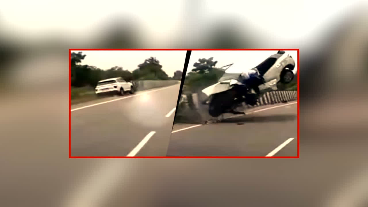 Aban Ahmed Car Accident Video: कैसे हुआ था अतीक अहमद के बेटे अबान की कार का एक्सीडेंट, एक्सक्लूसिव वीडियो आया सामने, यहां देखें आप भी