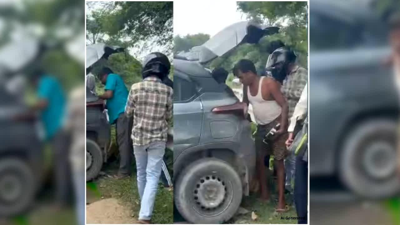 Bihar Sharab Loot Viral Video: एक्सीडेंट के बाद सड़क पर दिखा हैरान करने वाला नजारा, गाड़ी रोक बोतलें लूटते दिखे लोग, इंटरनेट पर छाया वीडियो, देखें