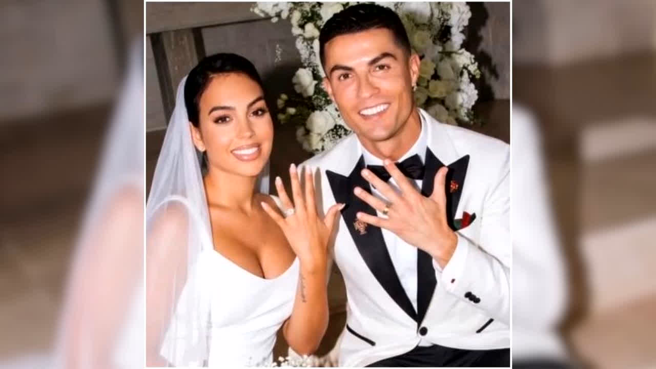 Cristiano Ronaldo and Georgina Rodriguez wedding: 10 साल लिव इन और 5 बच्चे, क्रिस्टियानो रोनाल्डो ने गर्लफ्रेंड जॉर्जिना से की शादी, इंस्टा पर किया खास पोस्ट