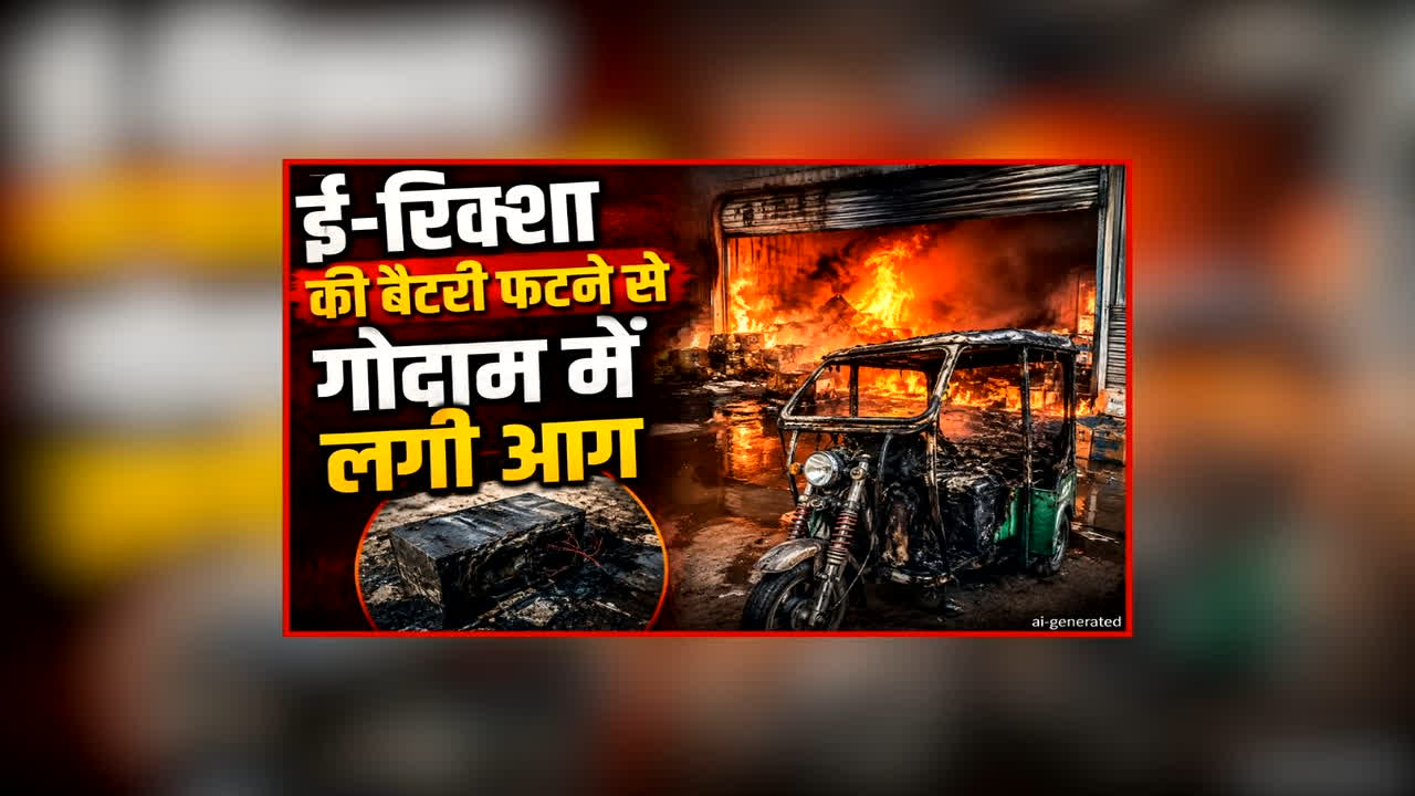Delhi Godown Fire News: ई-रिक्शा की बैटरी फटने से गोदाम में लगी आग, झुलसने से हुई इतने लोगों की मौत, मौके पर पहुंची फायर ब्रिगेड की टीम
