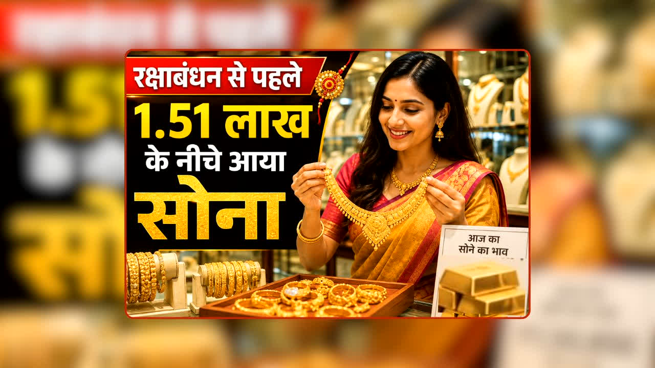 Gold Rate Today 27 August 2026: राखी पर बहनों की बल्ले-बल्ले! त्योहार से पहले 1.51 लाख के नीचे आया ये कैरेट वाला सोना, अब लोगों की खुशियां होंगी दोगुनी