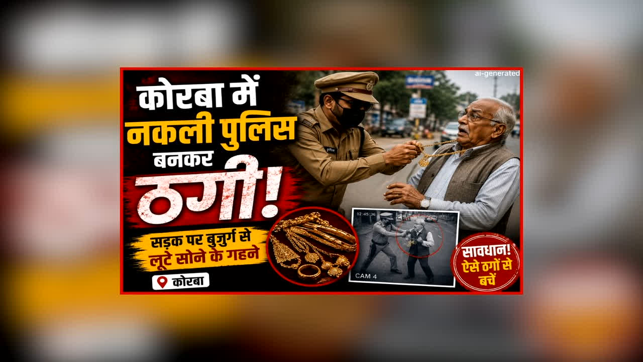 Korba Fraud News: नकली पुलिस बनकर लाखों की ठगी, आरोपियों ने बुजुर्ग को दिखाया इस बात का डर, छत्तीसगढ़ के इस जिले में हुई वारदात