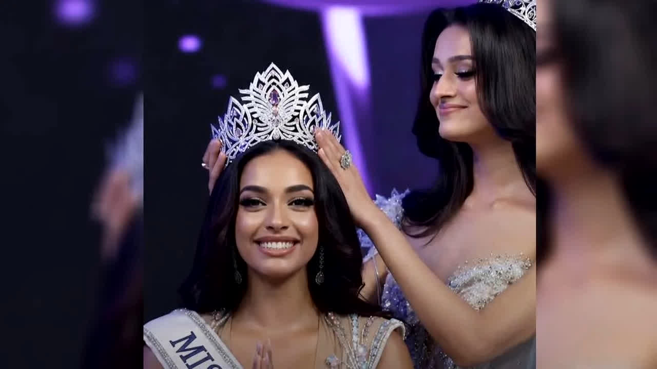 Miss Universe India 2026: केरल की ये 19 वर्षीय सुंदरी बनी मिस यूनिवर्स इंडिया 2026 की विजेता, मनिका विश्वकर्मा ने पहनाया ताज