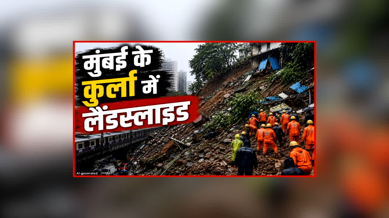 Mumbai Kurla Landslide News: मुंबई के इस इलाके में हुआ लैंडस्लाइड, अब तक 6 लोगों के मौत की खबर, रेस्क्यू ऑपरेशन जारी