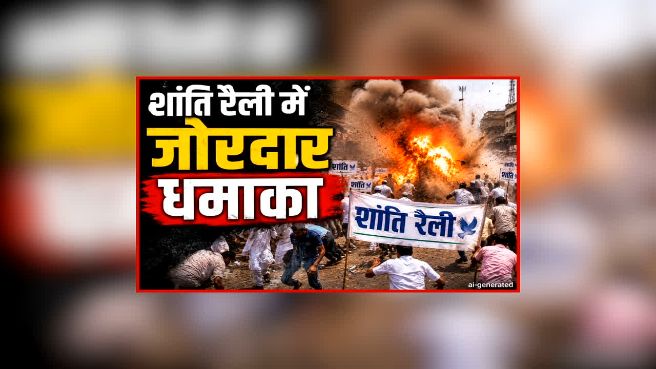 Pakistan Bomb Blast News: शांति रैली में हुआ जोरदार धमाका, इतने लोगों की हुई मौत, एक दर्जन से ज्यादा हुए घायल