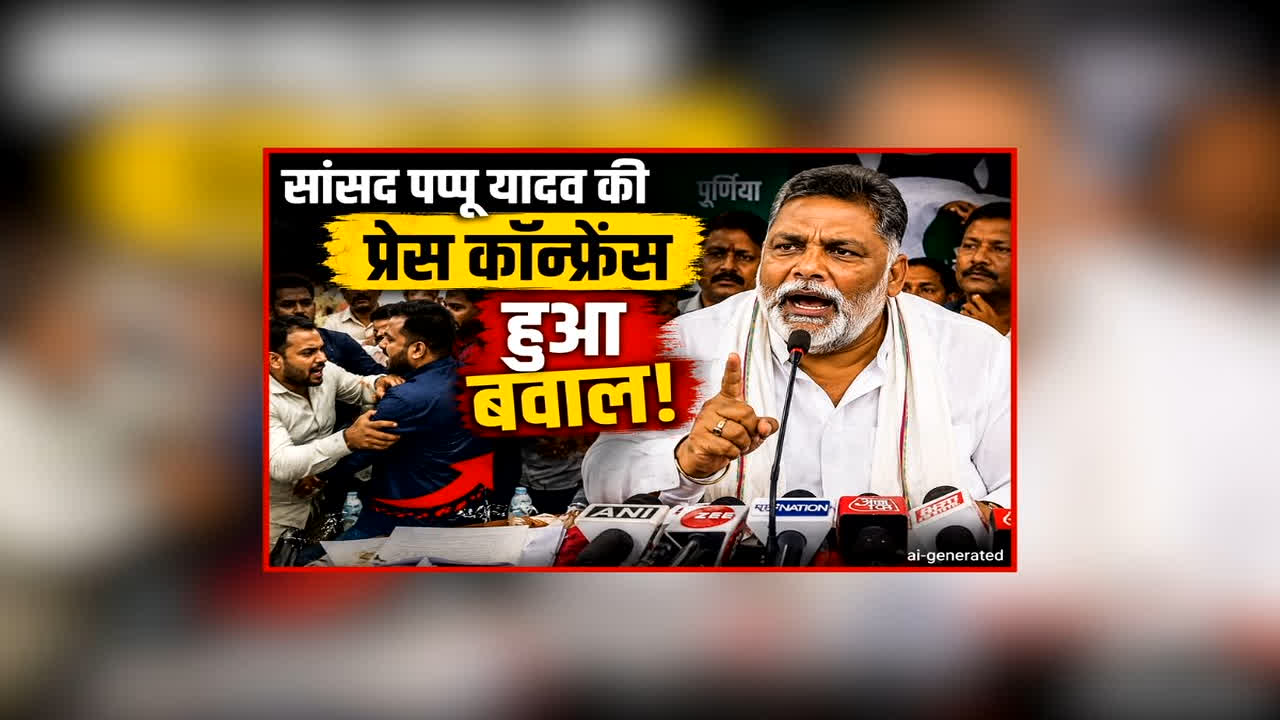 Attack on Pappu Yadav: पप्पू यादव पर जानलेवा हमले की कोशिश! प्रेस कॉन्फ्रेंस के दौरान चाकू लेकर पहुंचे युवक, देखें वीडियो