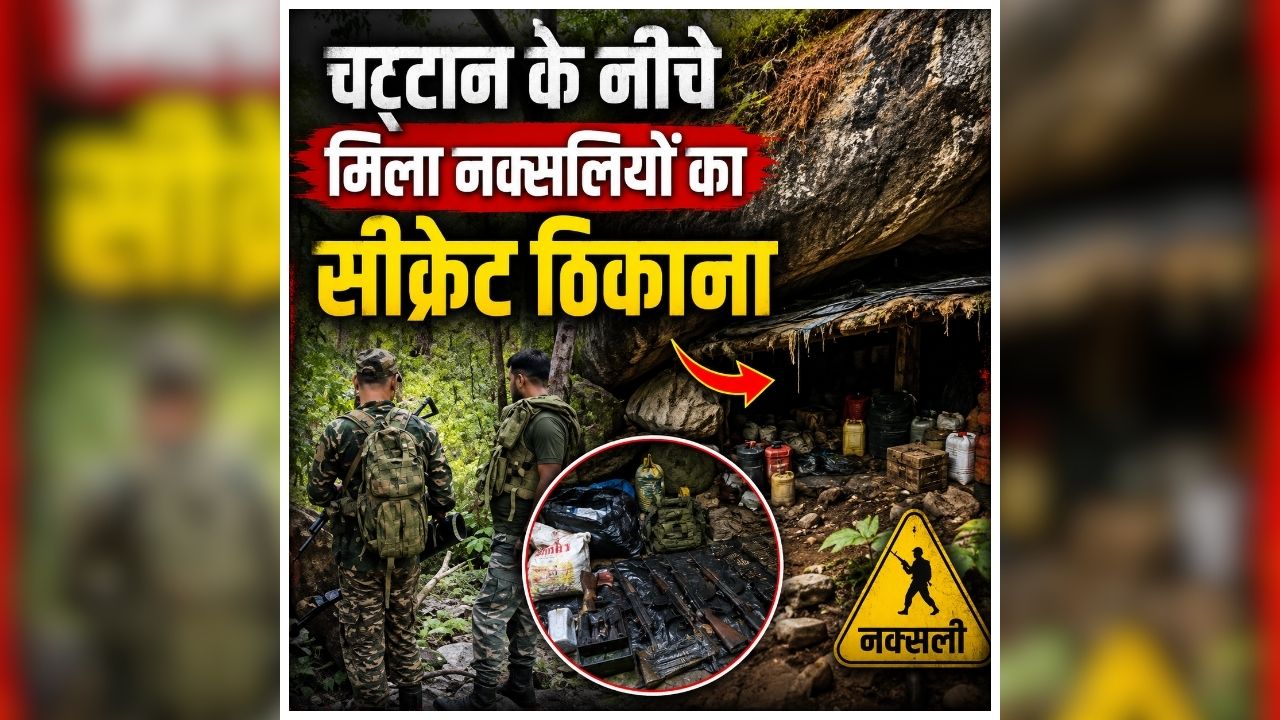 Sukma Naxal News: बस्तर के जंगल में छिपा था नक्सलियों का खतरनाक राज, देखकर उड़े CRPF के जवानों के होश, चट्टान के नीचे मिला सीक्रेट ठिकाना