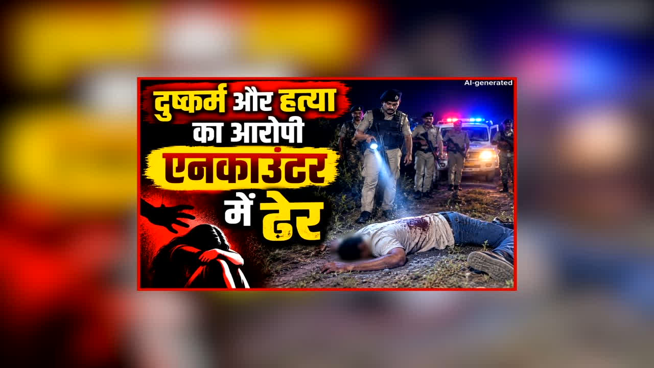 Rape Accused Encounter News: नाबालिग बच्ची से दुष्कर्म और हत्या के आरोपी को मिली खौफनाक सजा, पुलिस ने कर दी ऐसी हालत, जानकर आप भी हो जाएंगे हैरान