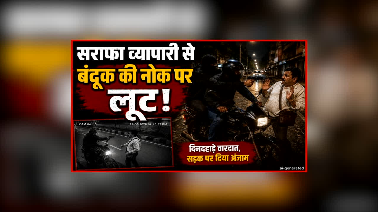 Vidisha Robbery News: बंदूक की नोक पर सराफा व्यापारी से लूट, 70 लाख का सामान ले उड़े लुटेरे, जाते-जाते मार दी गोली 