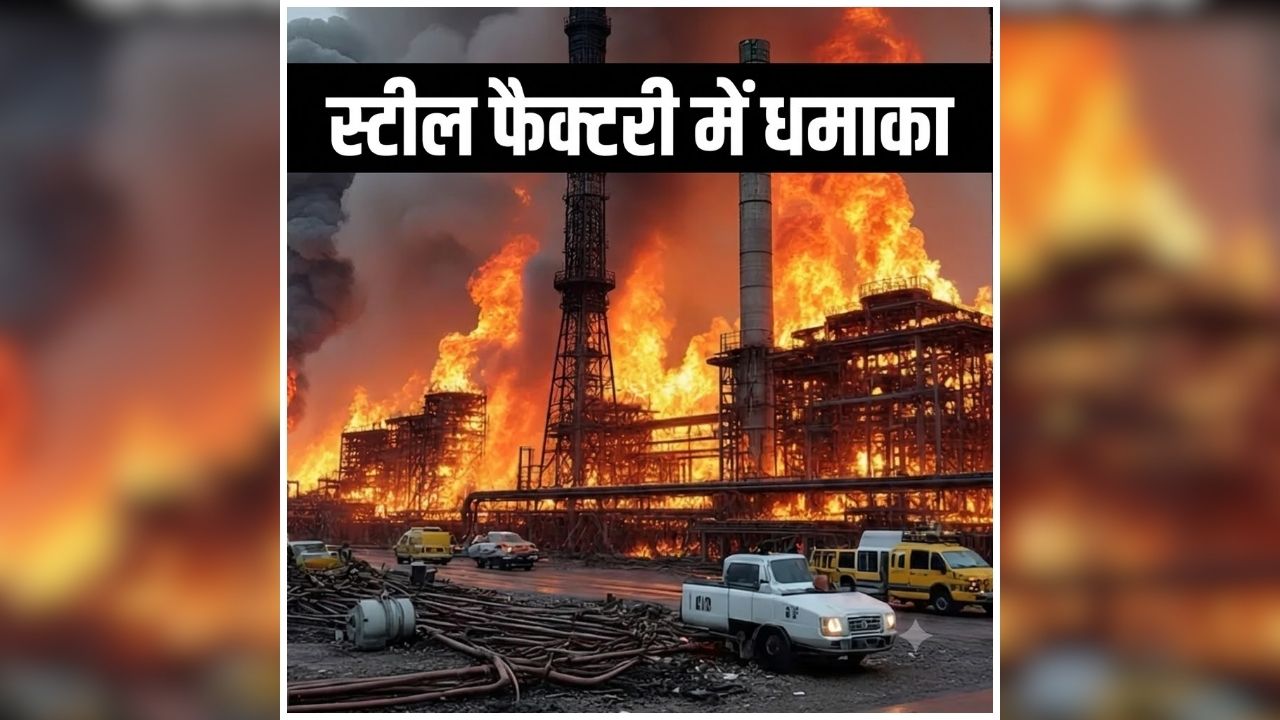 Jharkhand Steel Factory Fire: रात में अचानक हुआ धमाका, देखते ही देखते फैक्ट्री बनी आग का गोला, 3 कर्मचारियों की मौत से मचा हड़कंप