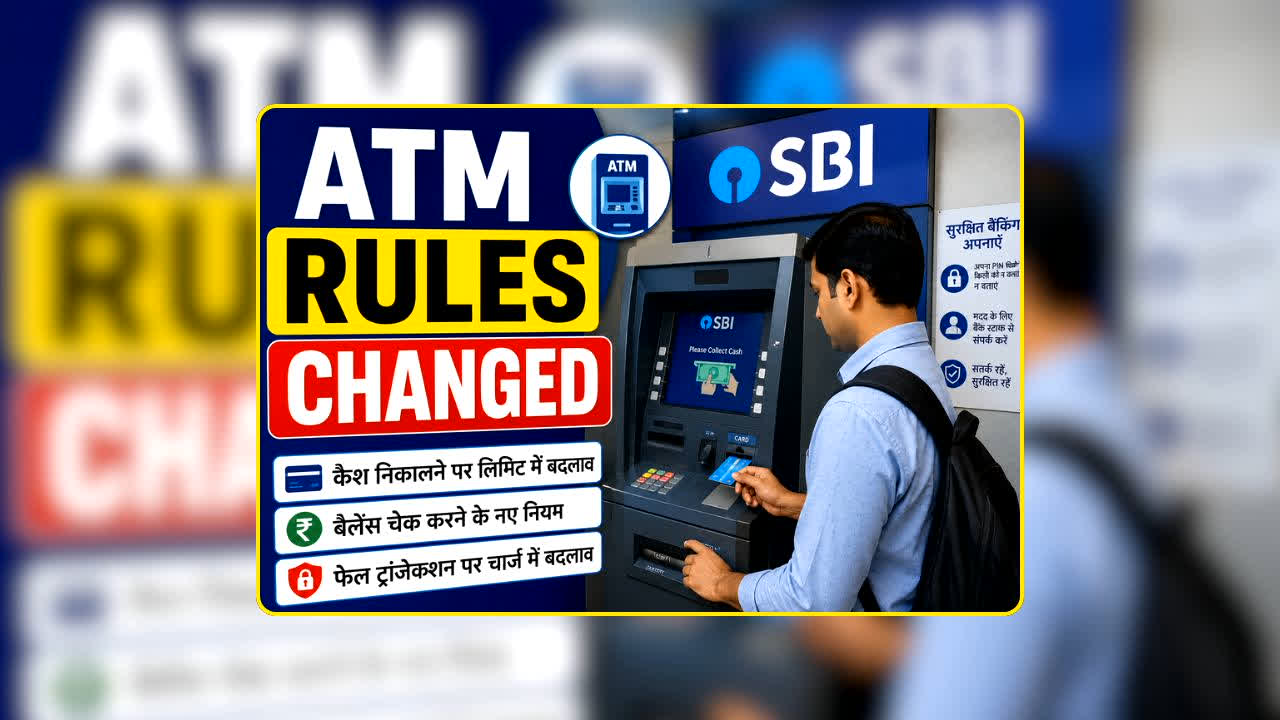 ATM Rules Change: ATM से कैश निकालना अब पड़ सकता है महंगा! इस सरकारी बैंक ने घटाई फ्री ट्रांजैक्शन की सीमा, जानें नए चार्ज और नियम