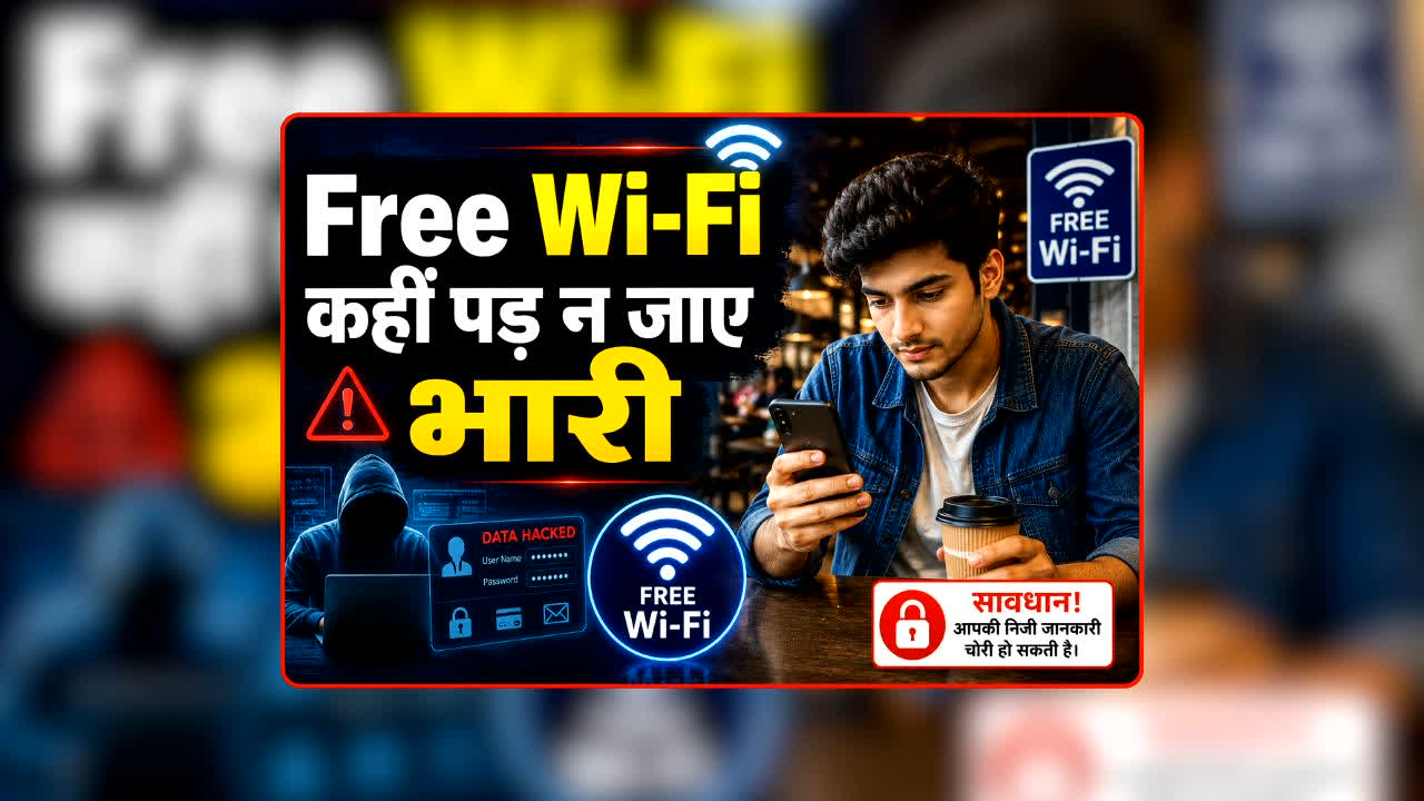 Free Wi-Fi Connect: फ्री Wi-Fi का लालच कहीं खाली न कर दे आपका अकाउंट! कनेक्ट करने से पहले इन खतरों को न करें नजरअंदाज