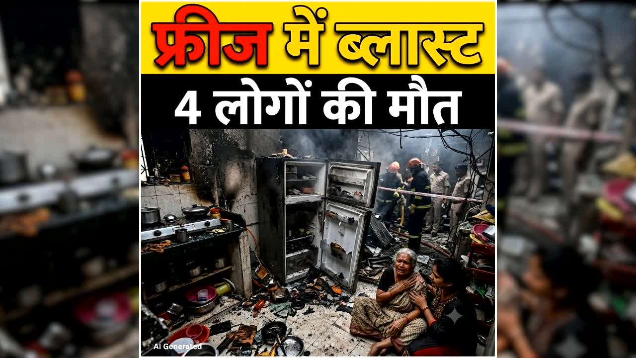 Fridge explosion in Belagavi: गणेश चतुर्थी की रात दिल दहला देने वाला मंजर, फ्रीज में ब्लास्ट होने से एक ही परिवार के इतने लोगों की मौत, मचा कोहराम