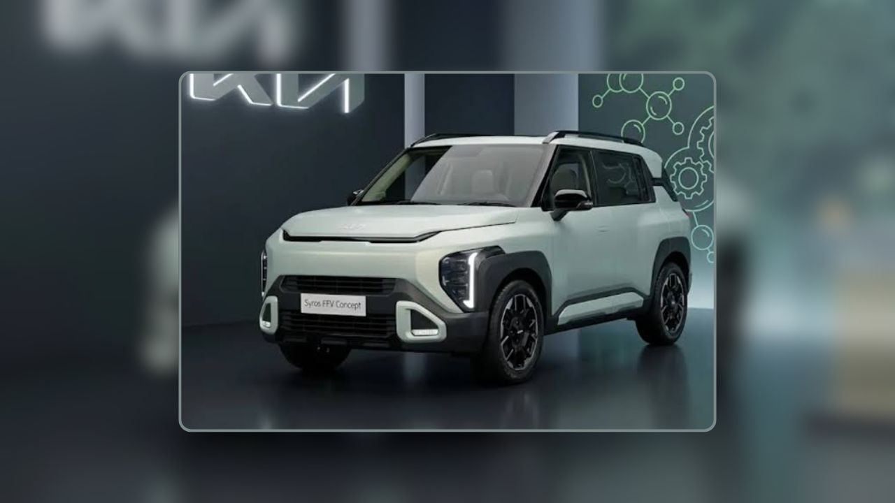 Kia Syros Flex-Fuel: पेट्रोल महंगा हो तो भी नो टेंशन! Kia की Flex Fuel कार में मिलेगा ईंधन का डबल ऑप्शन, जानें कब दौड़ेगी सड़कों पर