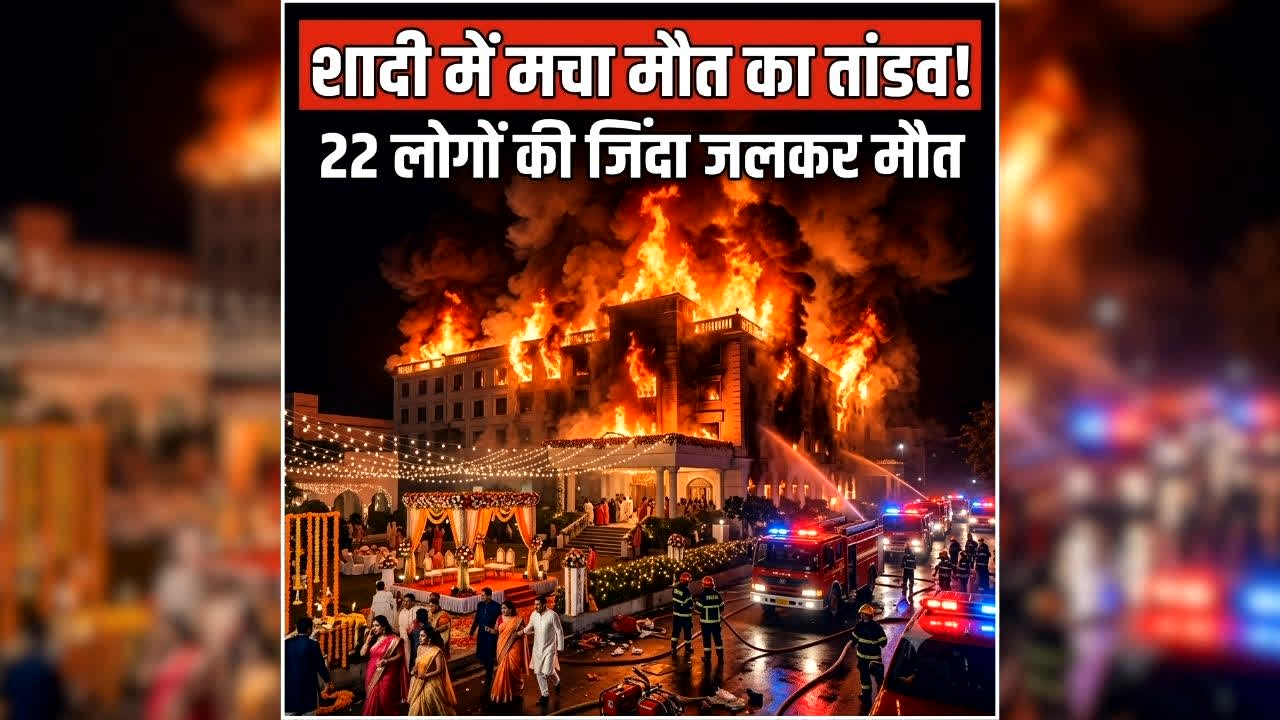 Kinshasa Wedding Party Fire: शादी की पार्टी में मचा हाहाकार, देखते ही देखते बहुमंजिला बिल्डिंग में लगी भीषण आग, 22 लोगों की जिंदा जलकर मौत, देखें Video