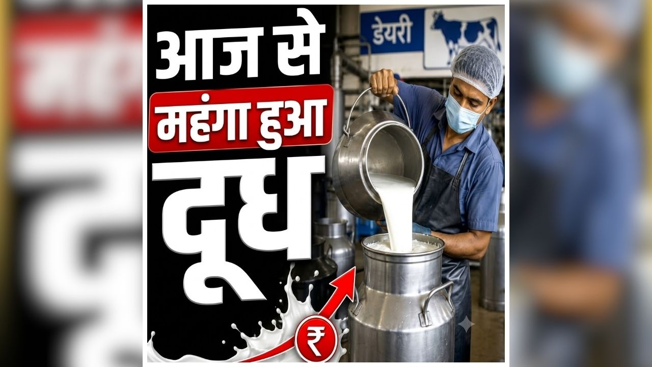 Milk Price Hike Today 01 September 2026: त्योहारी सीजन से पहले आम जनता को बड़ा झटका, 9 रुपये बढ़े दूध के दाम, अब प्रति लीटर के लिए देने होंगे इतने पैसे