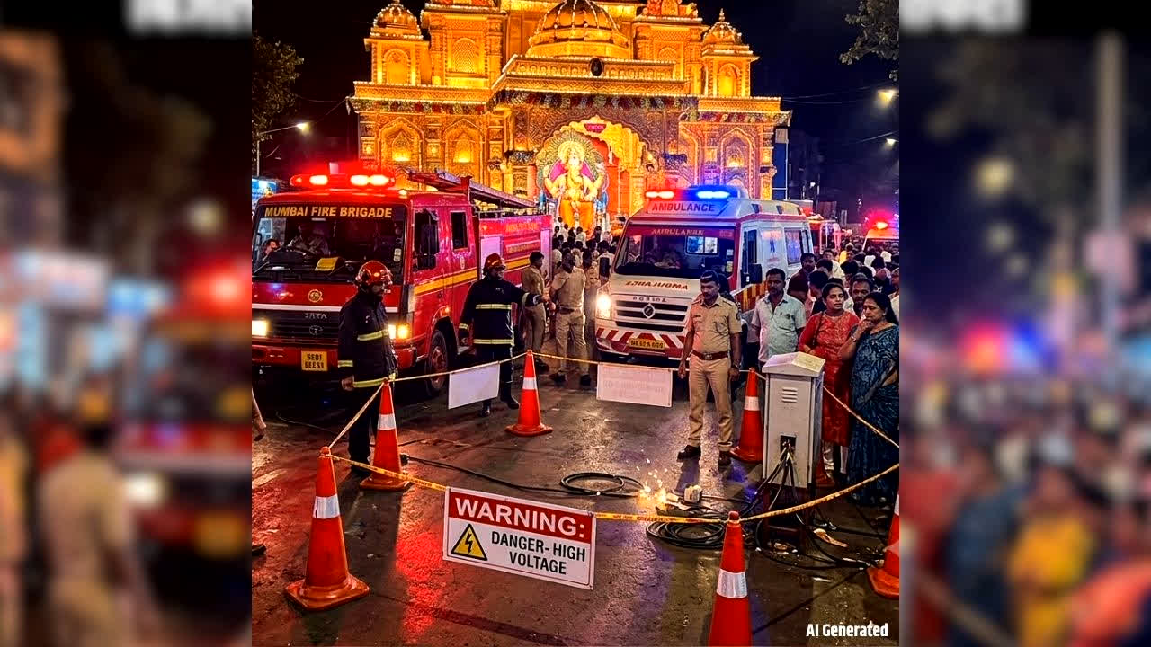 Mumbai Lalbaug Accident: लालबाग गणपति पंडाल के पास दर्दनाक हादसा, मासूम समेत दो लोगों की मौत, देर रात मची अफरा-तफरी