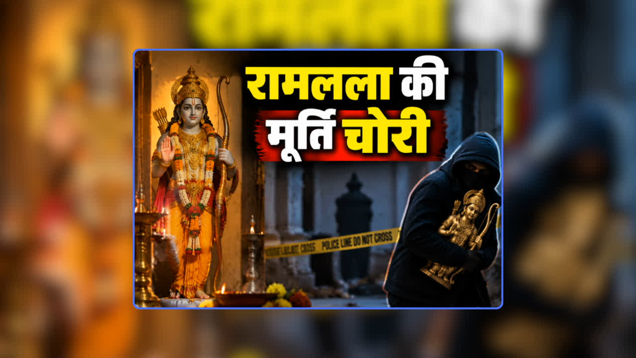 Ram Lalla Statue Theft News: अब रामलला की मूर्ति ही हो गई चोरी, चोरों ने सिंहासन को भी नहीं छोड़ा, मंदिर के पट खोलते ही पुजारी के उड़े होश