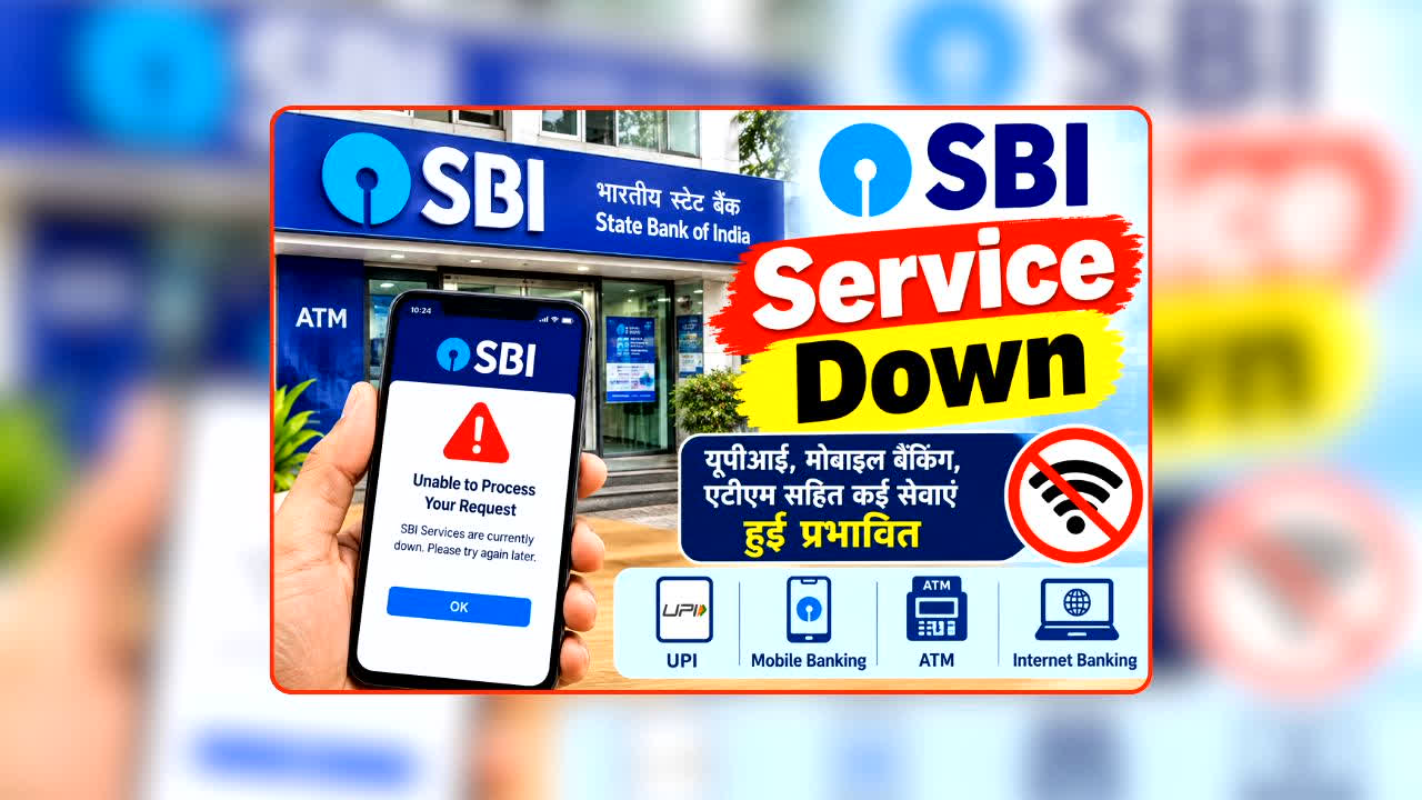 SBI Service Down Today: क्या आपका भी इस बैंक में अकाउंट है? UPI से लेकर YONO तक अचानक ठप हुईं ये सेवाएं, कहीं आपका पैसा तो नहीं अटका?