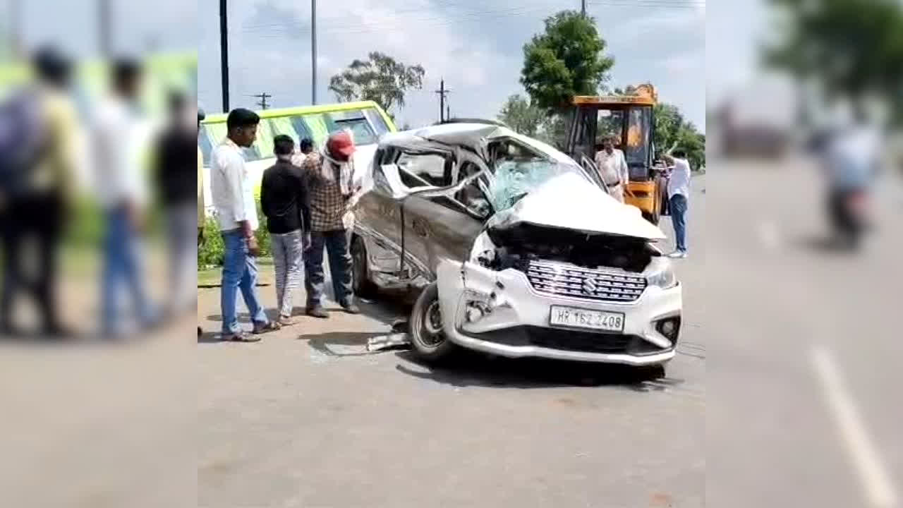 Sagar Road Accident: 8 श्रद्धालुओं की मौत के बाद फिर काल बनकर दौड़ी रफ्तार, बस-कार की टक्कर से कई लोगों की मौत, कार बुरी तरह क्षतिग्रस्त