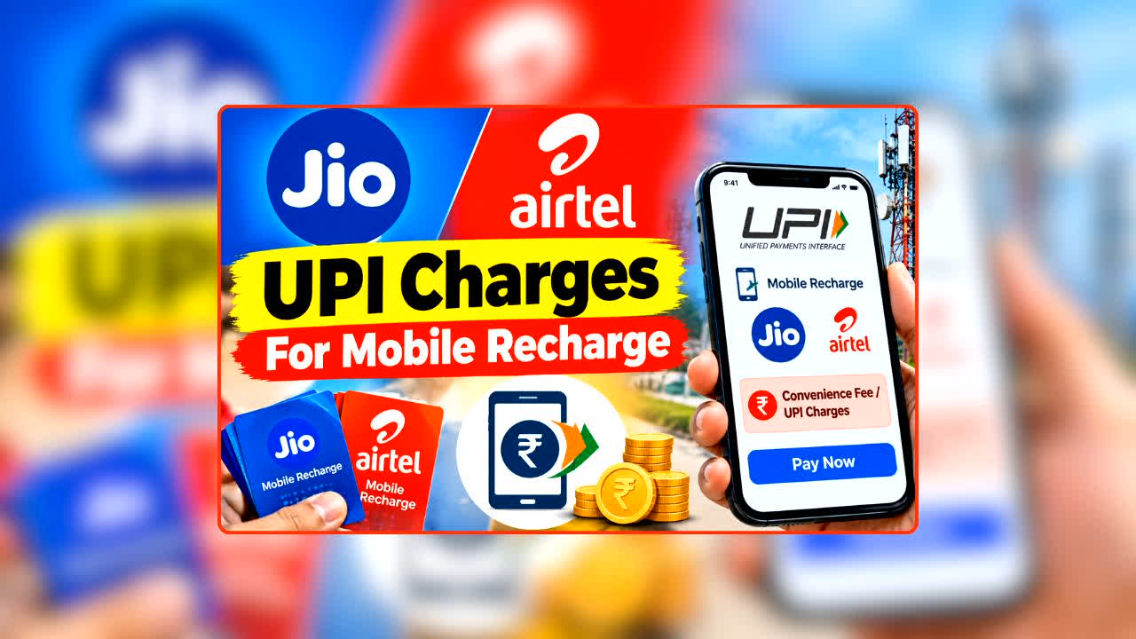 UPI Charges For Mobile Recharge: UPI से 3,500 रुपये का रिचार्ज करने जा रहे हैं? तो पहले जान लें कि आपकी जेब से कितने रुपये जाएंगे?