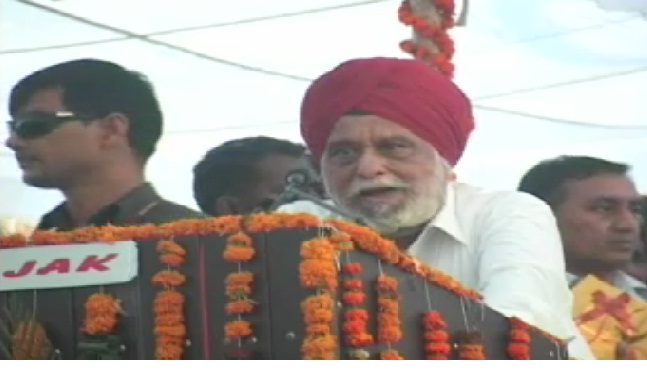 PWD मंत्री सरताज सिंह भाषण देते-देते मुद्दे से भटके