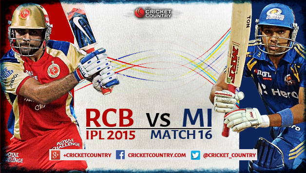 IPL-9: RCB से भिड़ेगी मुंबई इंडियंस