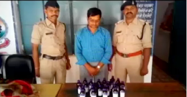 जांजगीर: मेडिकल स्टोर्स से नशीली सिरप जब्त