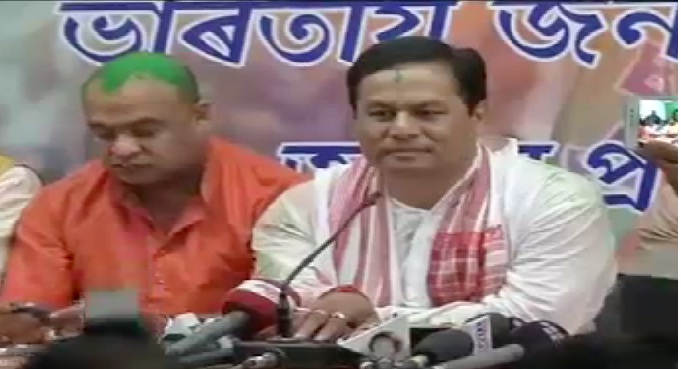 असम के पहले बीजेपी CM पद की शपथ लेंगे सर्बानंद सोनोवाल