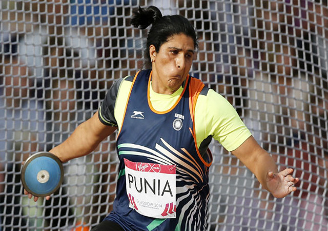 डिस्कस थ्रो में सीमा पुनिया ने किया रियो ओलंपिक के लिए क्वालिफाई