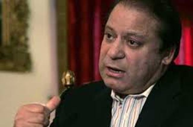 नवाज शरीफ की पार्टी को पाक के कब्जे वाले कश्मीर में बहुमत, नवाज शरीफ ने की मुजफ्फराबाद में रैली