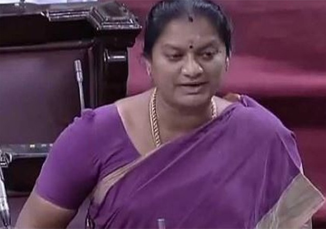 DMK सांसद को थप्पड़ मारने वाली महिला सांसद शशिकला को पार्टी से निकाला